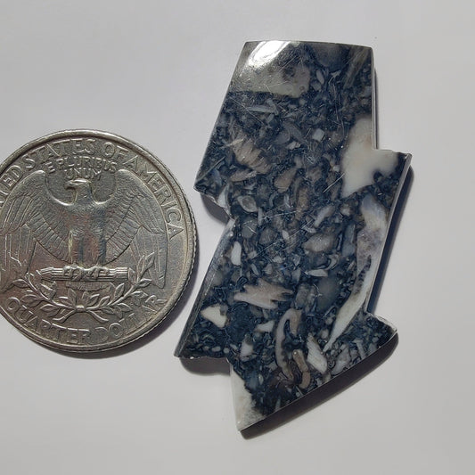 Orthoceras Jasper gemstone cabochon - natural crystal healing stone for jewelry making by Gemivra