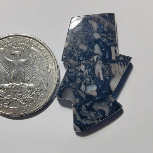 Orthoceras Jasper gemstone cabochon - natural crystal healing stone for jewelry making by Gemivra