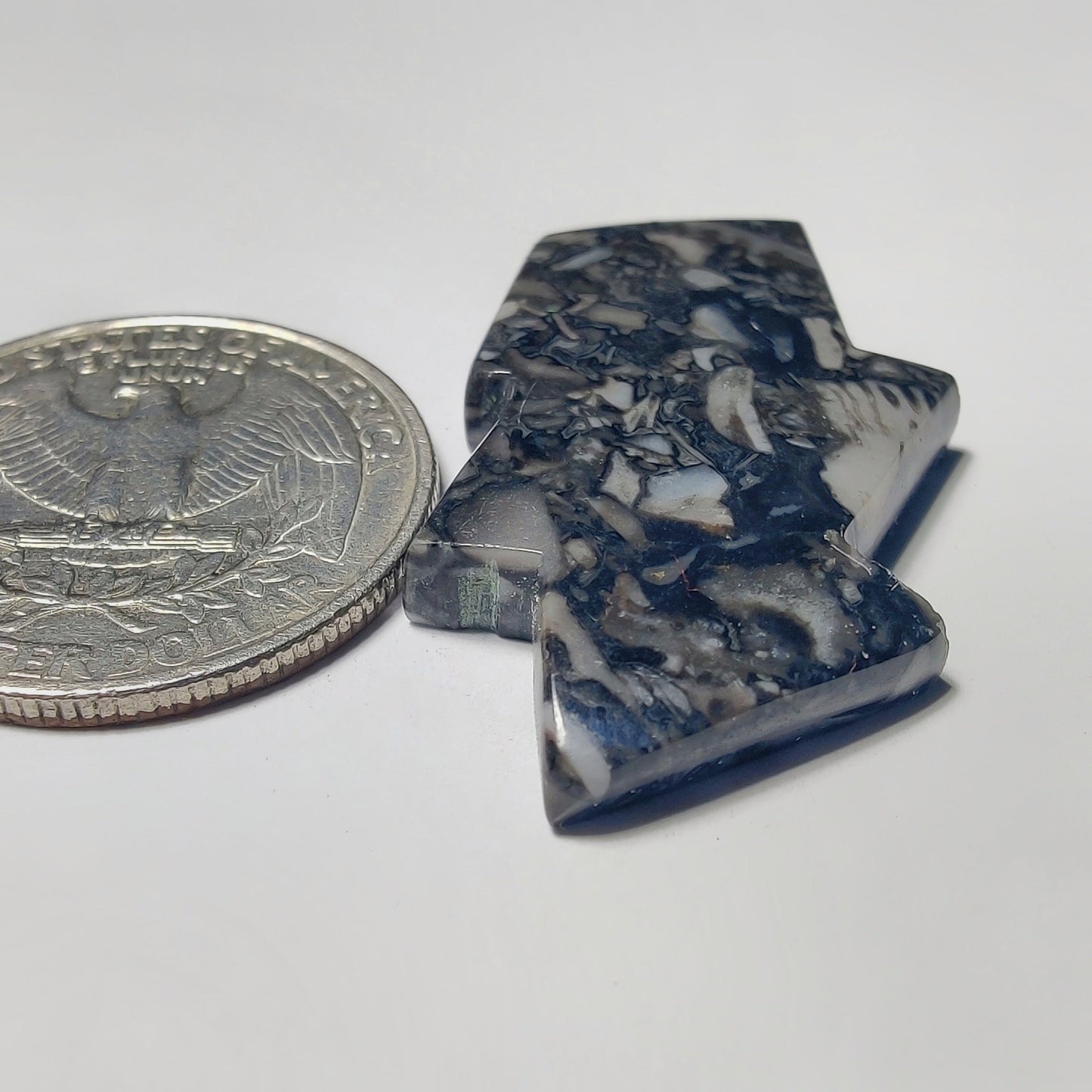 Orthoceras Jasper gemstone cabochon - natural crystal healing stone for jewelry making by Gemivra