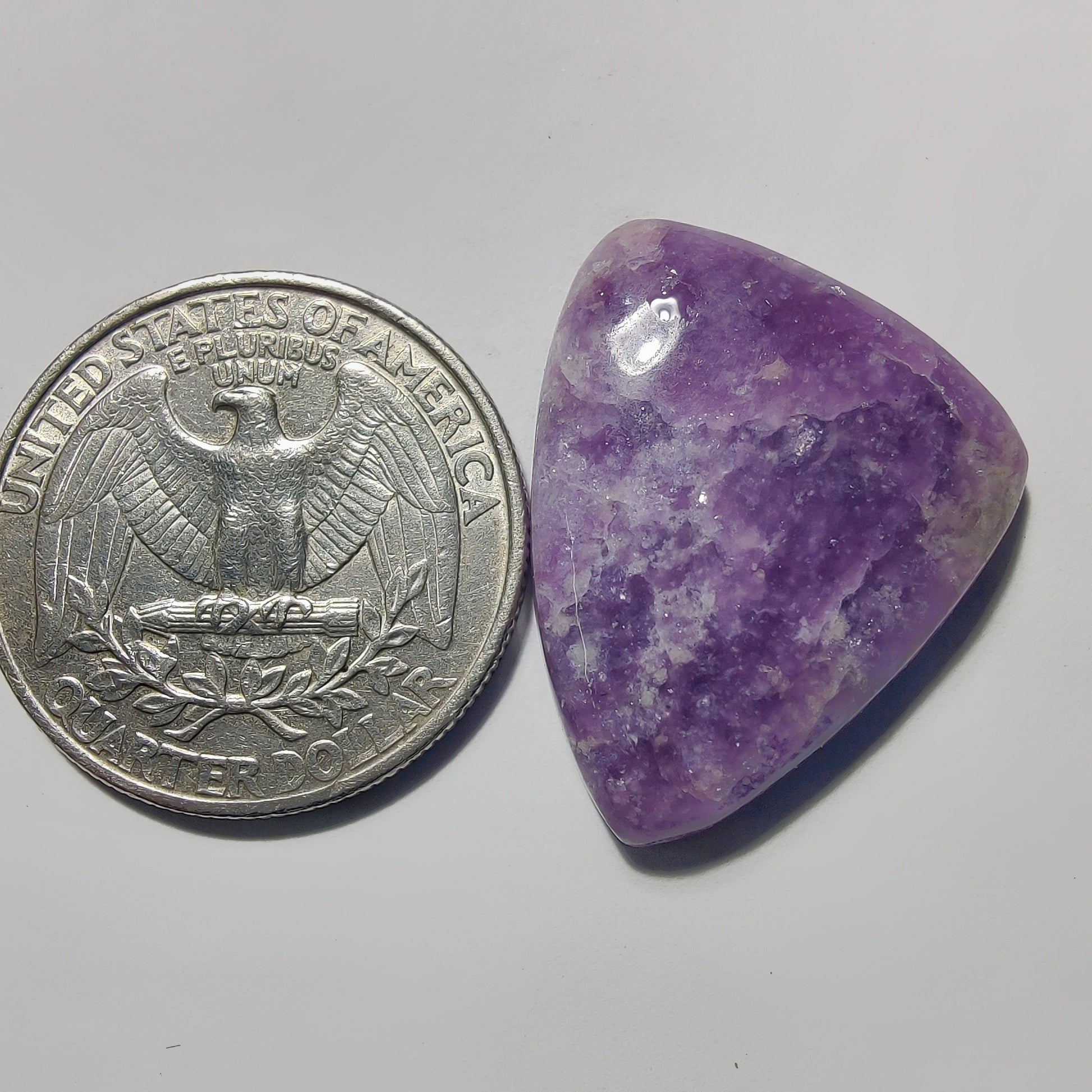 Jade gemstone cabochon - natural crystal healing stone for jewelry making by Gemivra