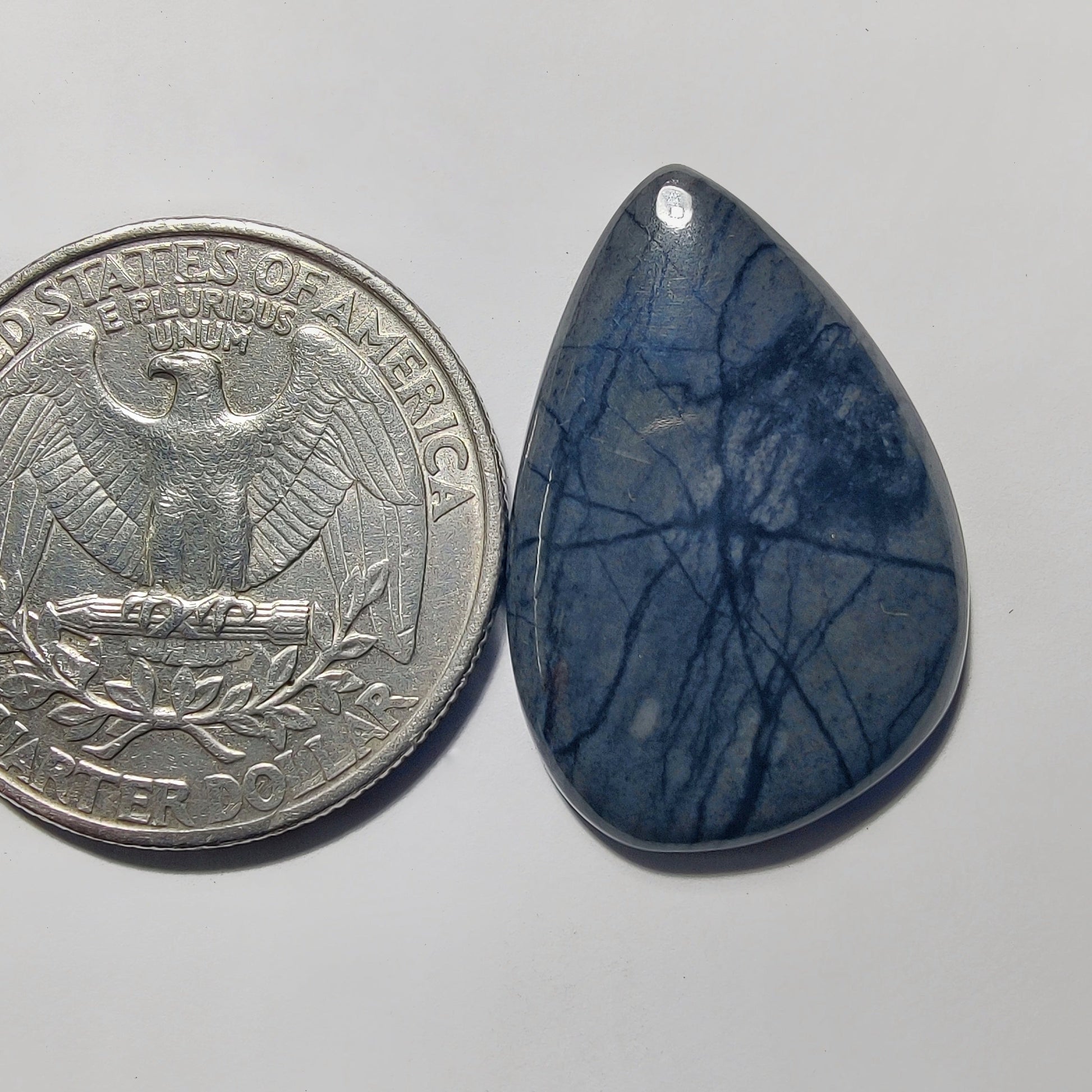 Picasso Jasper gemstone cabochon - natural crystal healing stone for jewelry making by Gemivra