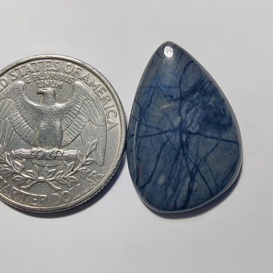 Picasso Jasper gemstone cabochon - natural crystal healing stone for jewelry making by Gemivra