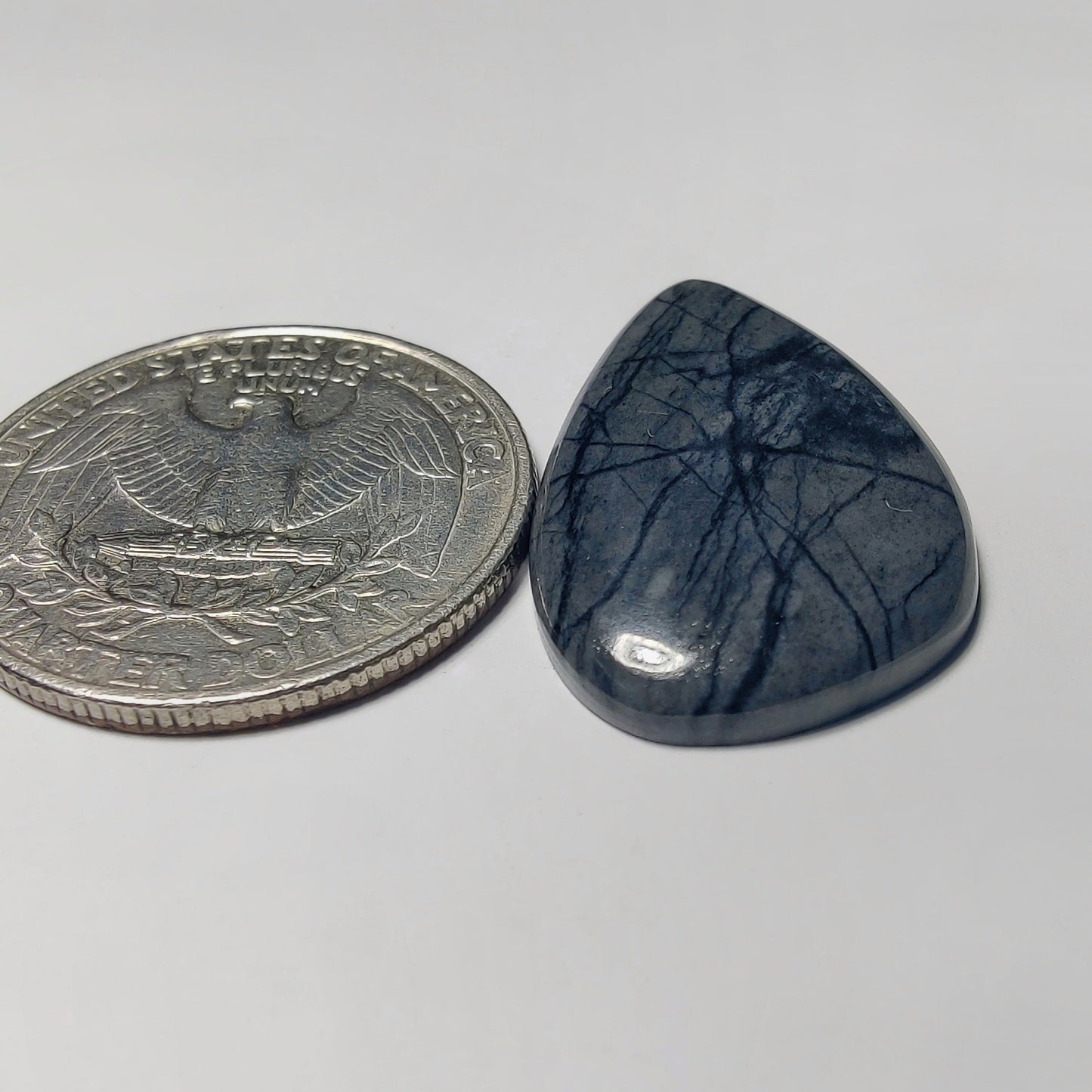 Picasso Jasper gemstone cabochon - natural crystal healing stone for jewelry making by Gemivra