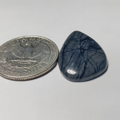 Picasso Jasper gemstone cabochon - natural crystal healing stone for jewelry making by Gemivra