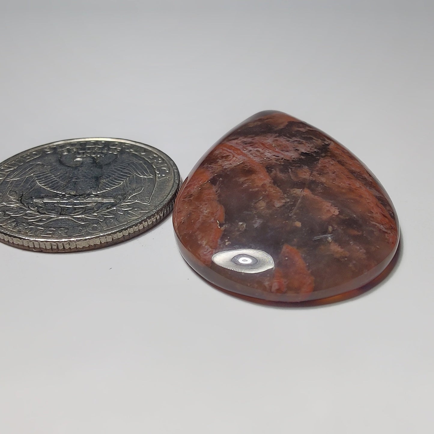 Butterlite Jasper gemstone cabochon - natural crystal healing stone for jewelry making by Gemivra