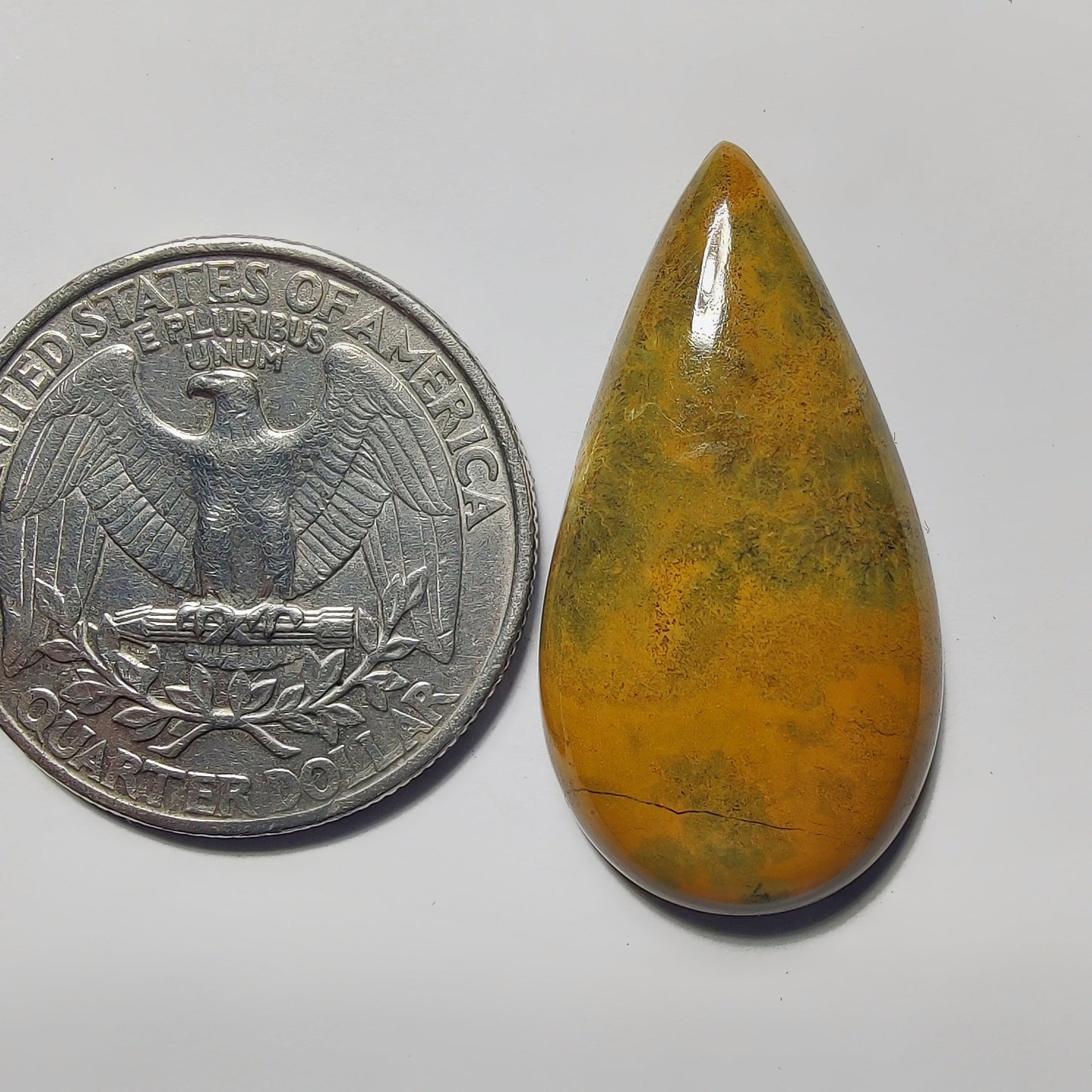 Ocean Jasper gemstone cabochon - natural crystal healing stone for jewelry making by Gemivra