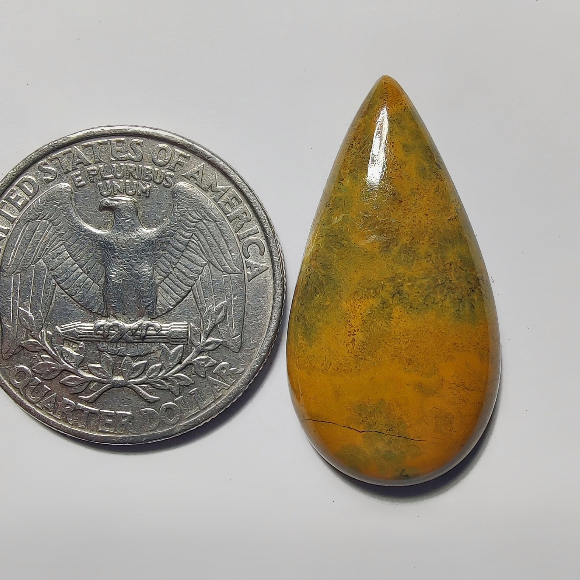 Ocean Jasper gemstone cabochon - natural crystal healing stone for jewelry making by Gemivra