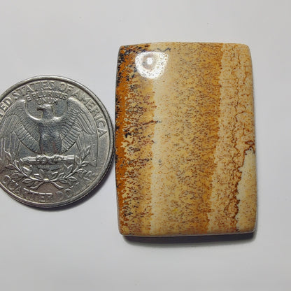 Picture Jasper gemstone cabochon - natural crystal healing stone for jewelry making by Gemivra