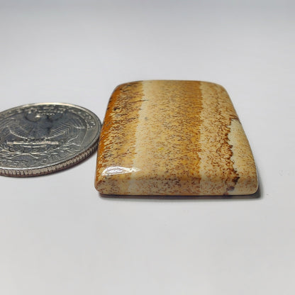 Picture Jasper gemstone cabochon - natural crystal healing stone for jewelry making by Gemivra