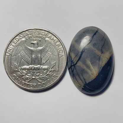 Picasso Jasper gemstone cabochon - natural crystal healing stone for jewelry making by Gemivra