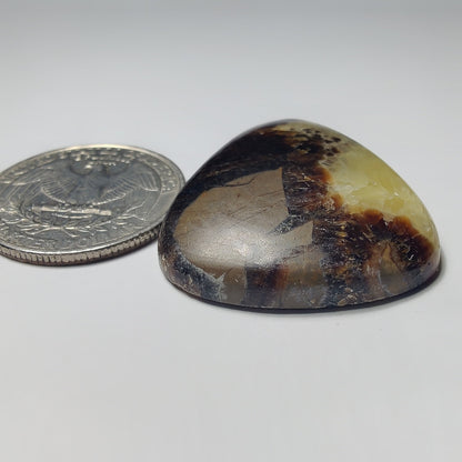 Septarian gemstone cabochon - natural crystal healing stone for jewelry making by Gemivra