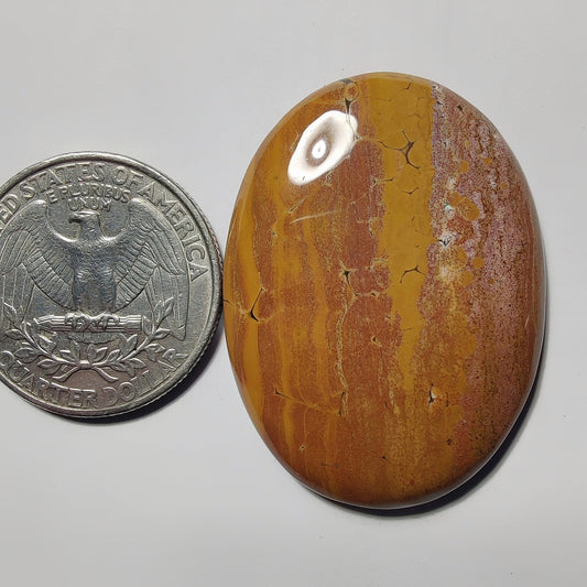 Ocean Jasper gemstone cabochon - natural crystal healing stone for jewelry making by Gemivra