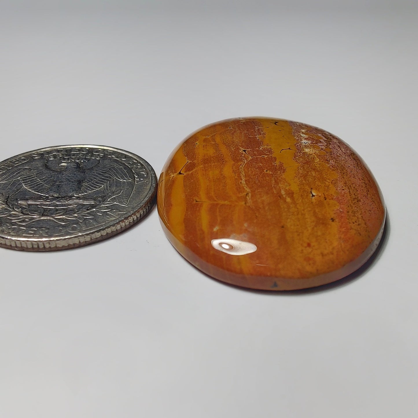 Ocean Jasper gemstone cabochon - natural crystal healing stone for jewelry making by Gemivra