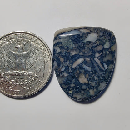 Orthoceras Jasper gemstone cabochon - natural crystal healing stone for jewelry making by Gemivra