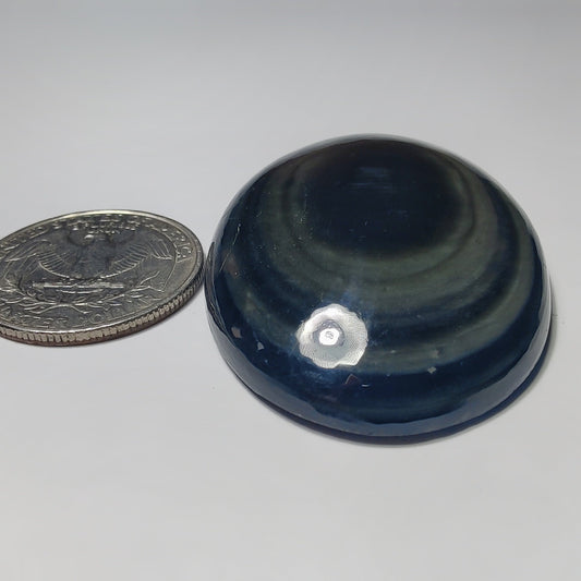 Rainbow Obsidian gemstone cabochon - natural crystal healing stone for jewelry making by Gemivra