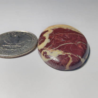 Chocolate Jasper gemstone cabochon - natural crystal healing stone for jewelry making by Gemivra