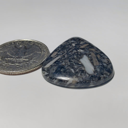 Orthoceras Jasper gemstone cabochon - natural crystal healing stone for jewelry making by Gemivra