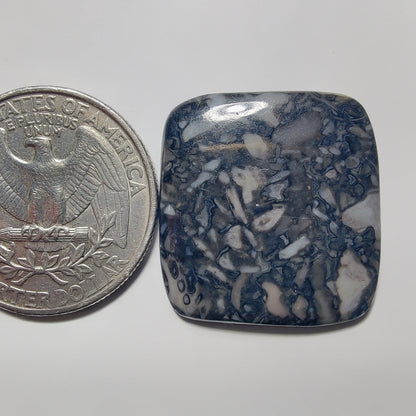 Orthoceras Jasper gemstone cabochon - natural crystal healing stone for jewelry making by Gemivra