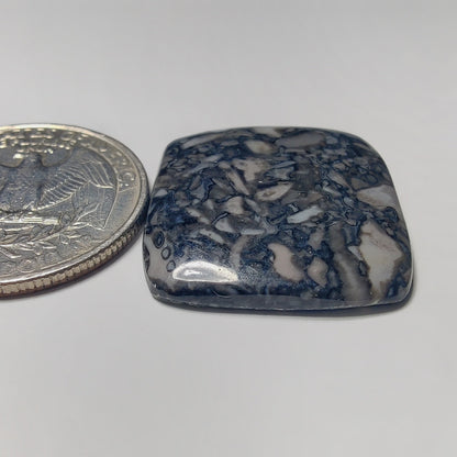 Orthoceras Jasper gemstone cabochon - natural crystal healing stone for jewelry making by Gemivra