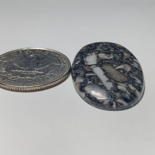 Orthoceras Jasper gemstone cabochon - natural crystal healing stone for jewelry making by Gemivra