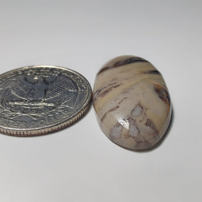 Wave Jasper gemstone cabochon - natural crystal healing stone for jewelry making by Gemivra