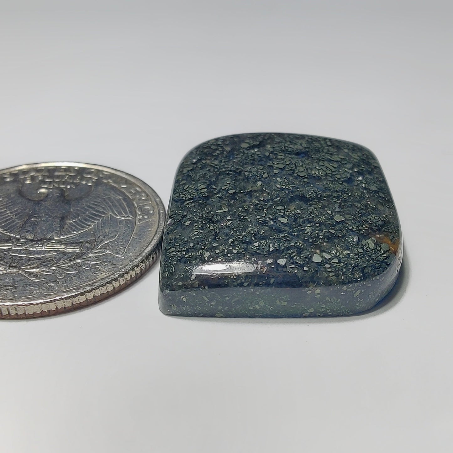 Marcasite gemstone cabochon - natural crystal healing stone for jewelry making by Gemivra