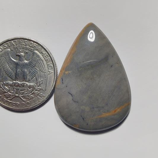Polychrome Jasper gemstone cabochon - natural crystal healing stone for jewelry making by Gemivra