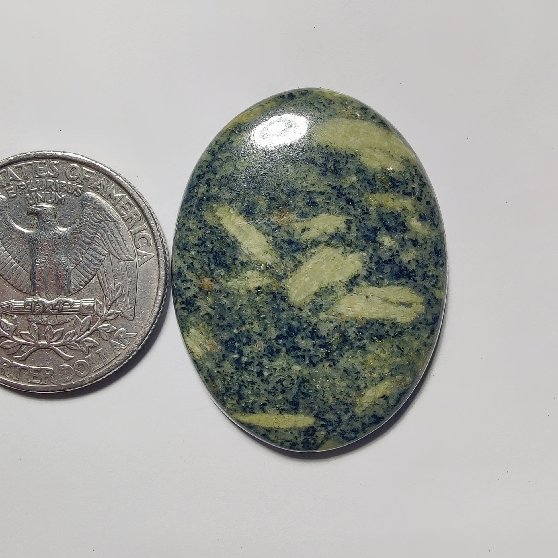 Rice Jasper gemstone cabochon - natural crystal healing stone for jewelry making by Gemivra