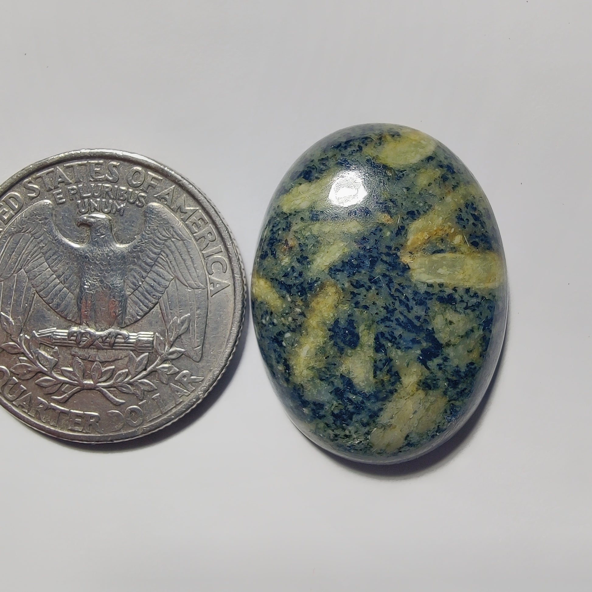 Rice Jasper gemstone cabochon - natural crystal healing stone for jewelry making by Gemivra