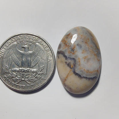 Spider Jasper gemstone cabochon - natural crystal healing stone for jewelry making by Gemivra