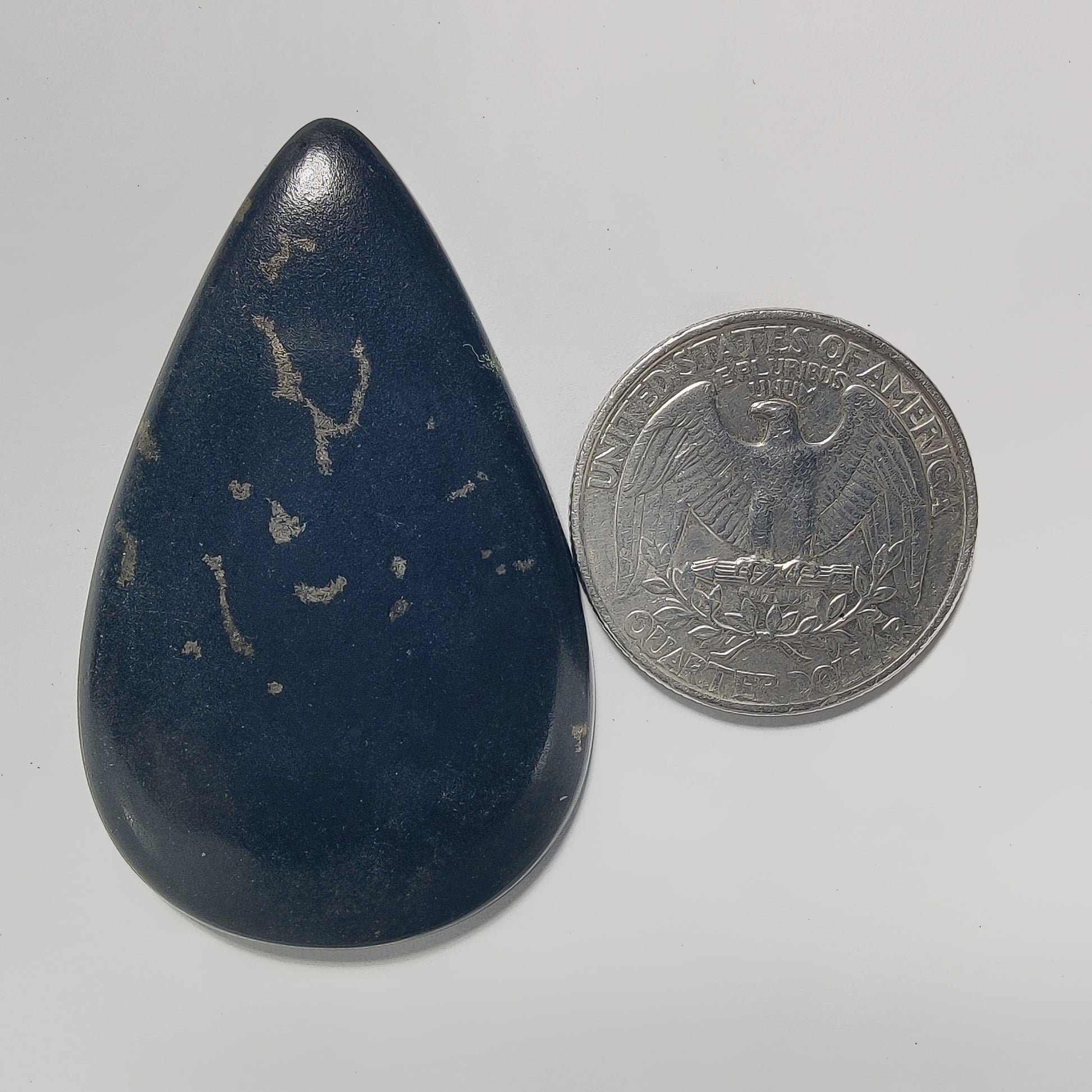 Apache Gold gemstone cabochon - natural crystal healing stone for jewelry making by Gemivra