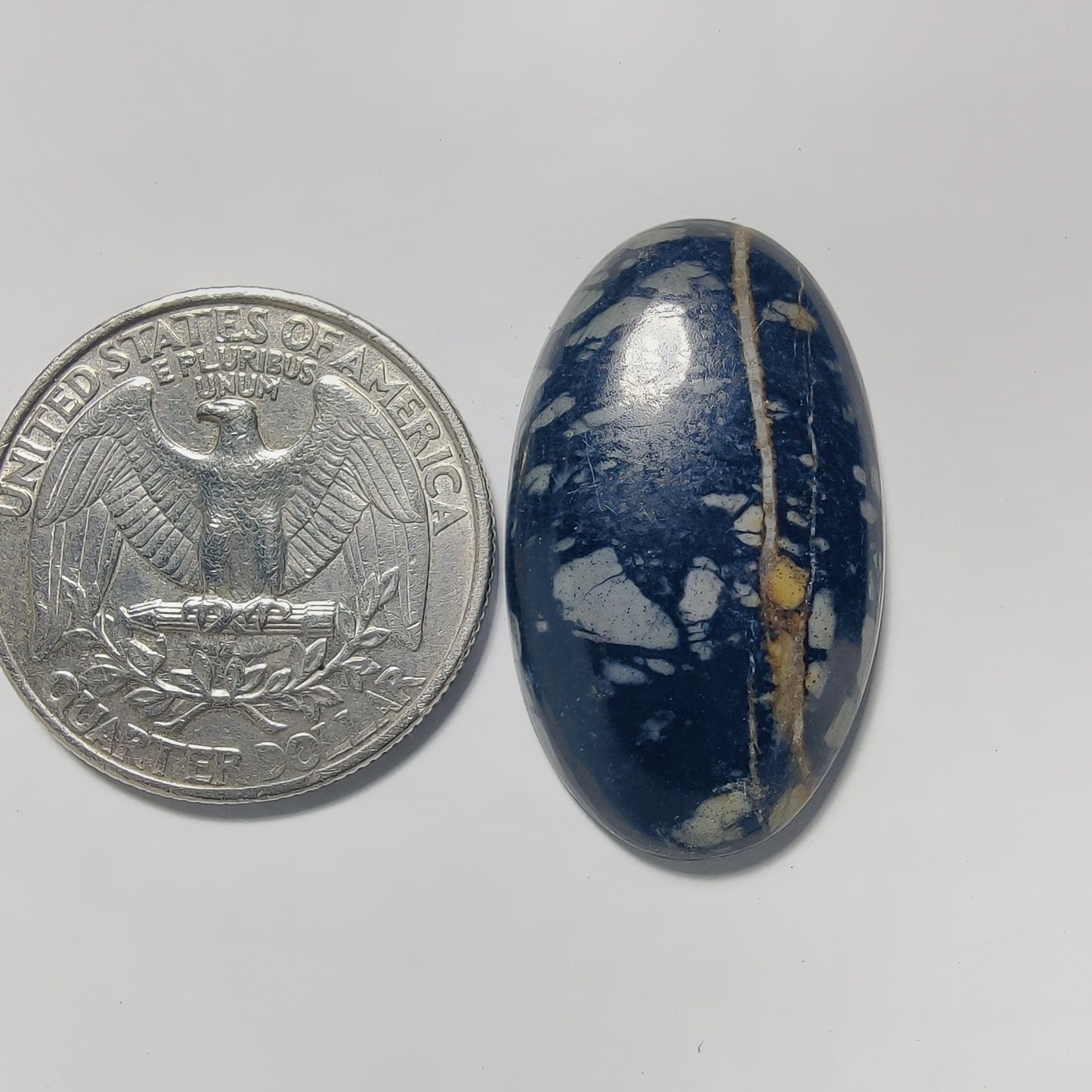 Picasso Jasper gemstone cabochon - natural crystal healing stone for jewelry making by Gemivra