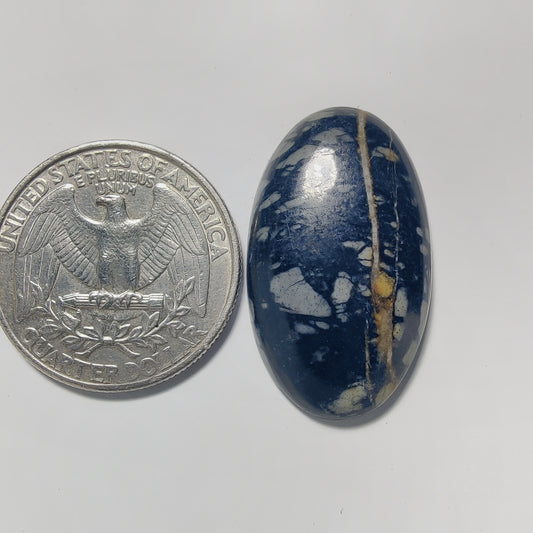 Picasso Jasper gemstone cabochon - natural crystal healing stone for jewelry making by Gemivra