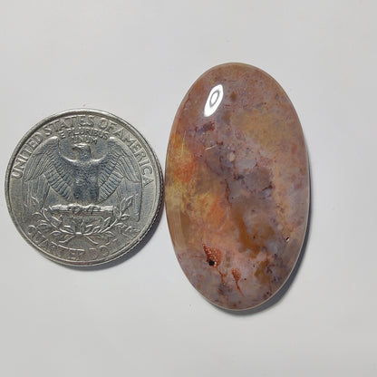 Butterlite Jasper gemstone cabochon - natural crystal healing stone for jewelry making by Gemivra