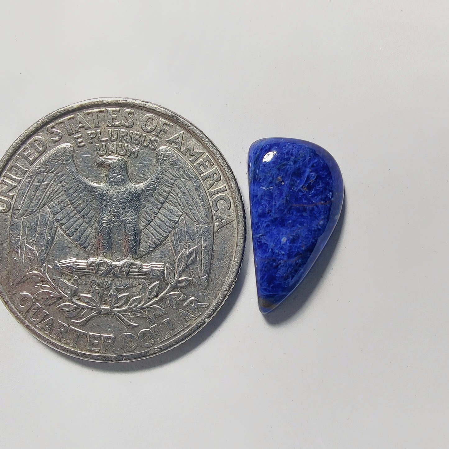 Sodalite gemstone cabochon - natural crystal healing stone for jewelry making by Gemivra
