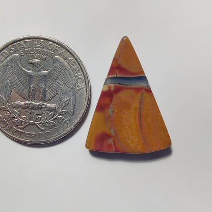 Thunder Agate gemstone cabochon - natural crystal healing stone for jewelry making by Gemivra