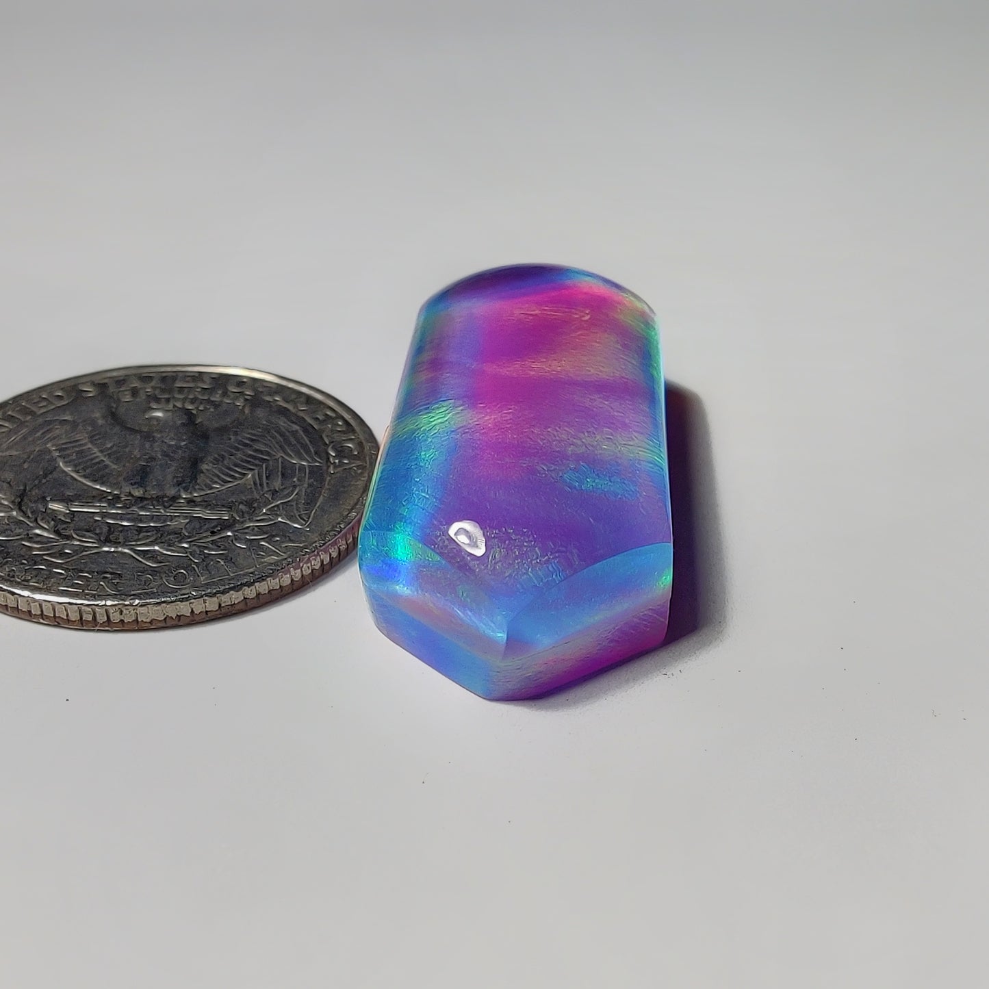 Crystal & Aurora Opal Doublet