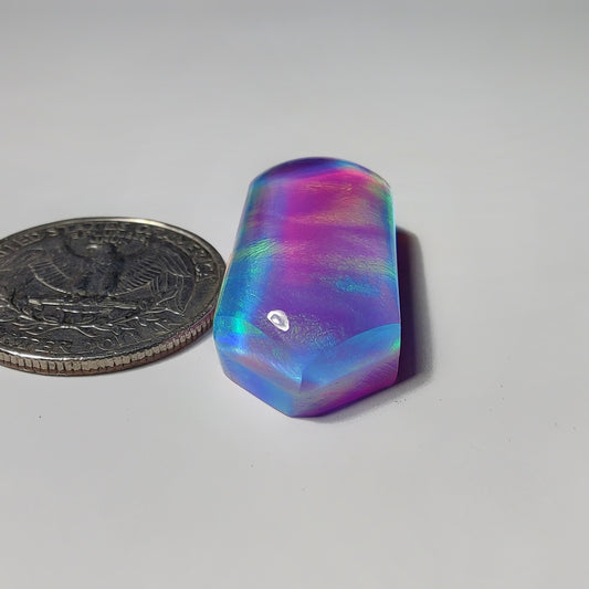 Crystal & Aurora Opal Doublet
