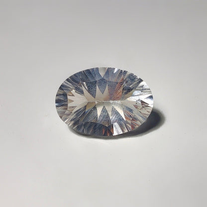 Faceted Crystal gemstone cabochon - natural crystal healing stone for jewelry making by Gemivra