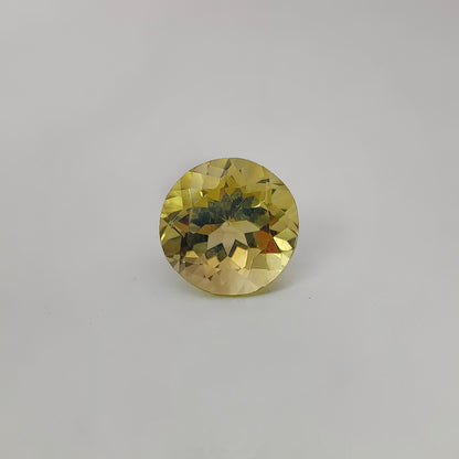 Faceted Lemon Quartz gemstone cabochon - natural crystal healing stone for jewelry making by Gemivra