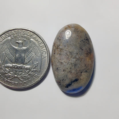 Sodalite gemstone cabochon - natural crystal healing stone for jewelry making by Gemivra
