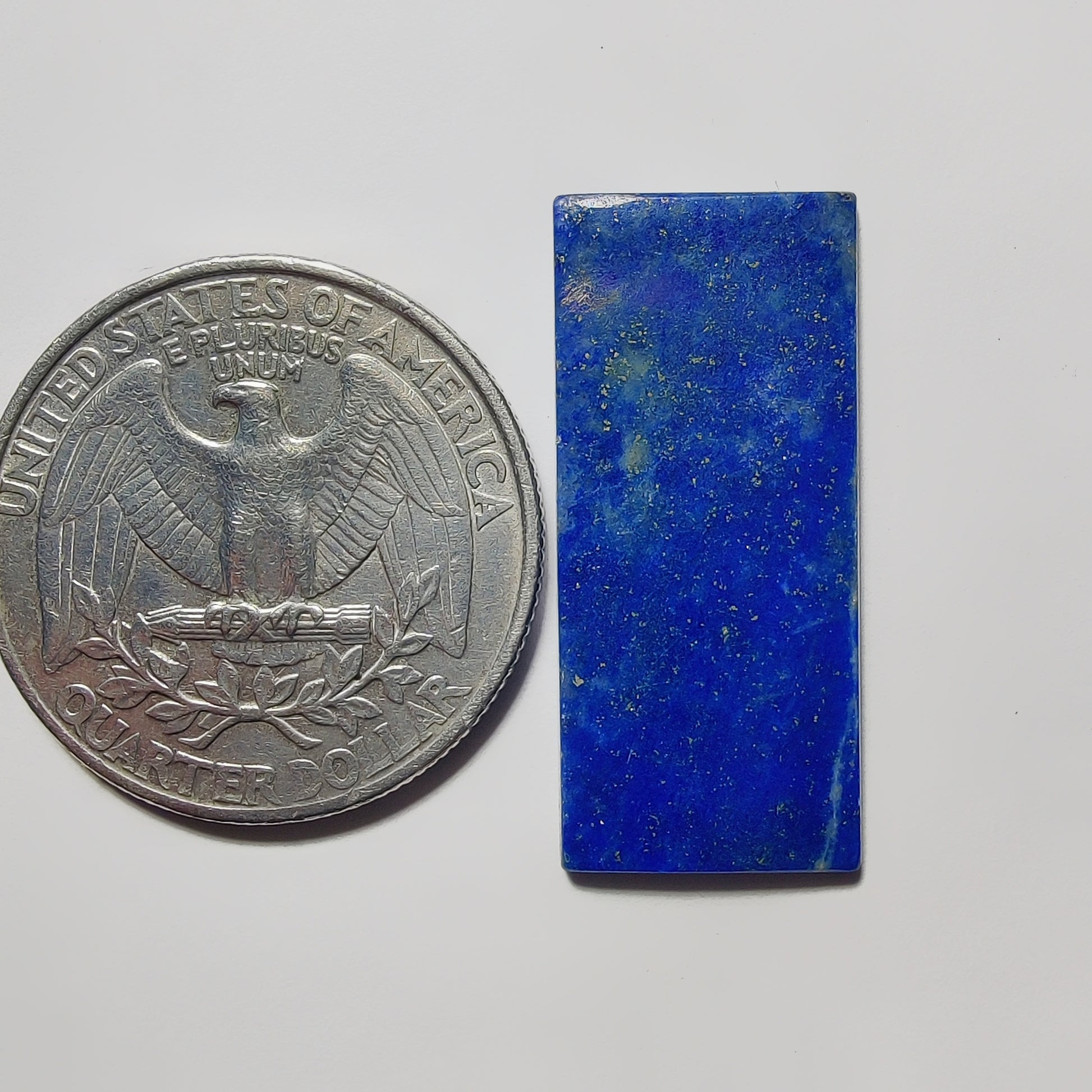 Lapis Lazuli gemstone cabochon - natural crystal healing stone for jewelry making by Gemivra