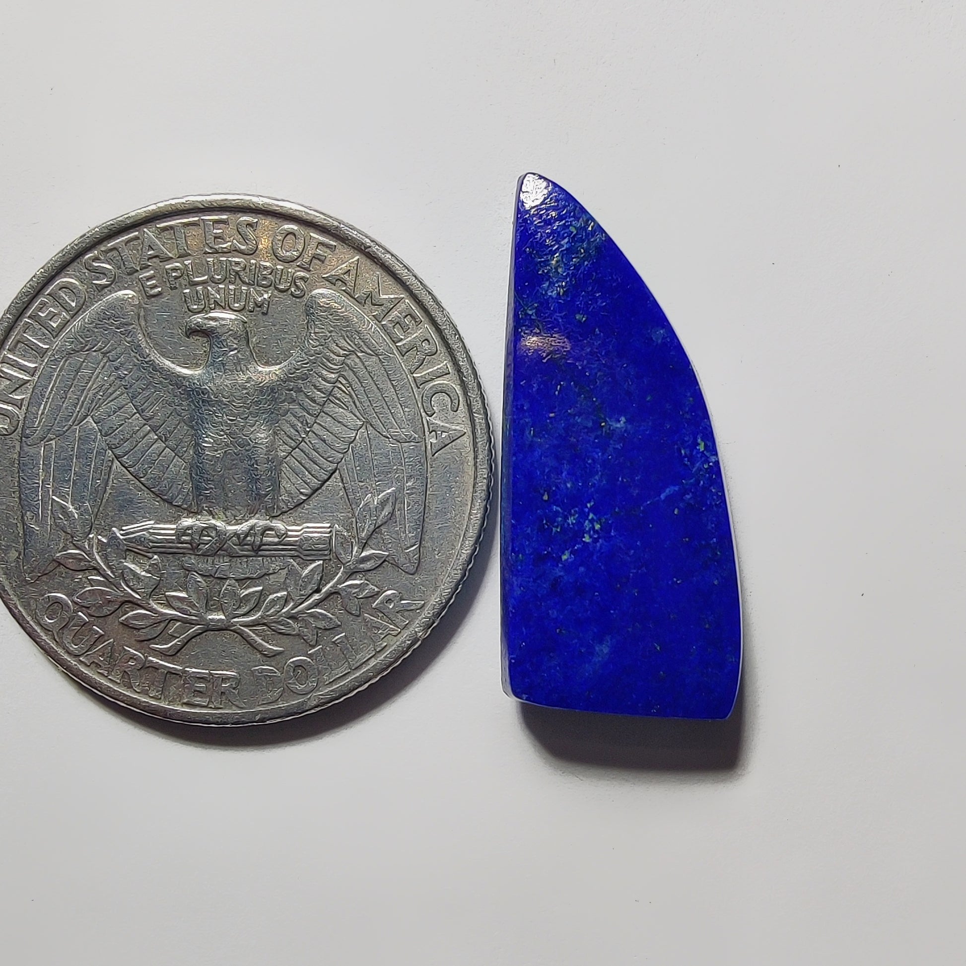Lapis Lazuli gemstone cabochon - natural crystal healing stone for jewelry making by Gemivra