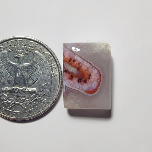 Botswana Agate gemstone cabochon - natural crystal healing stone for jewelry making by Gemivra