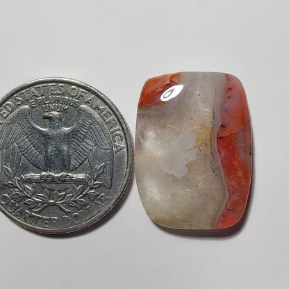 Botswana Agate gemstone cabochon - natural crystal healing stone for jewelry making by Gemivra