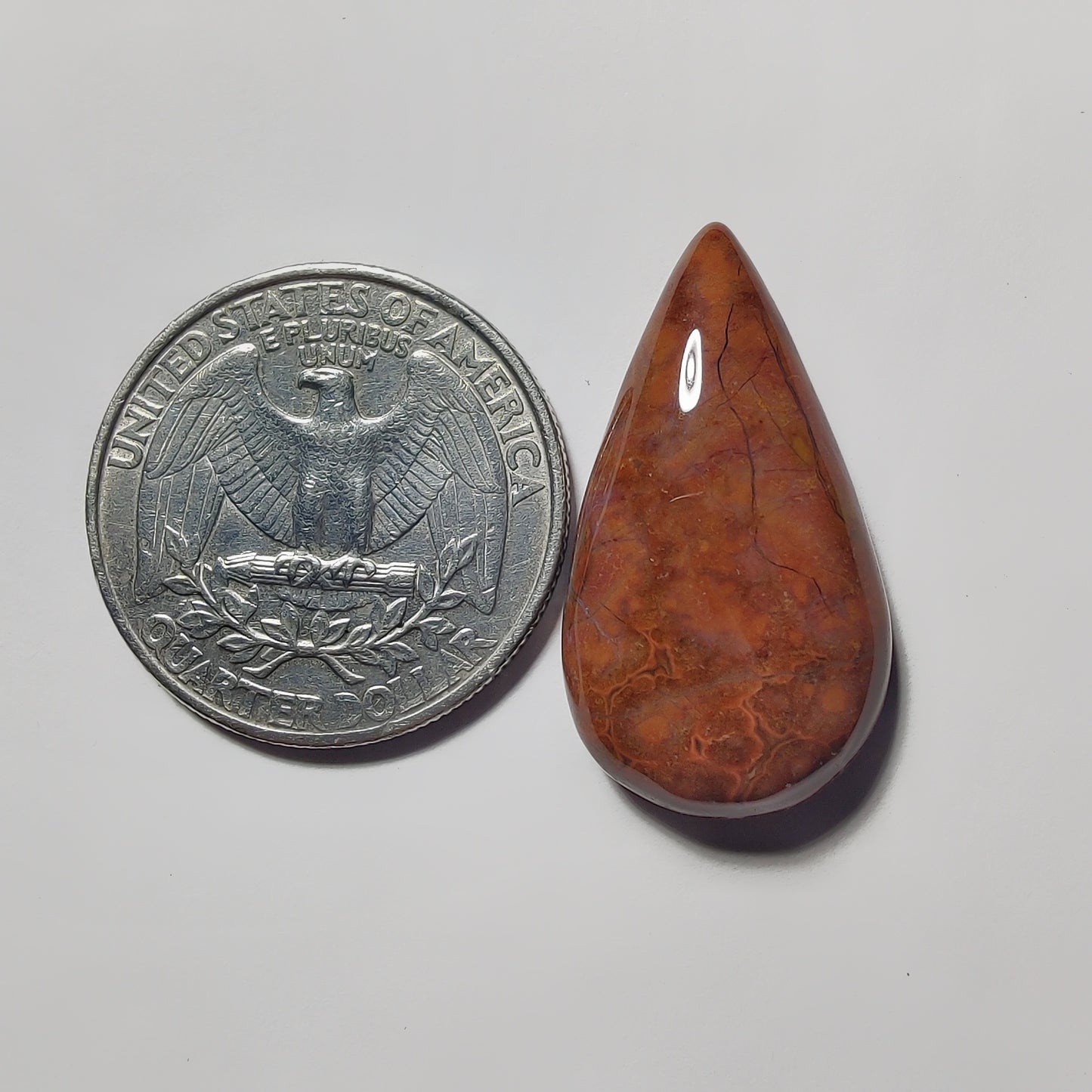 Ocean Jasper gemstone cabochon - natural crystal healing stone for jewelry making by Gemivra