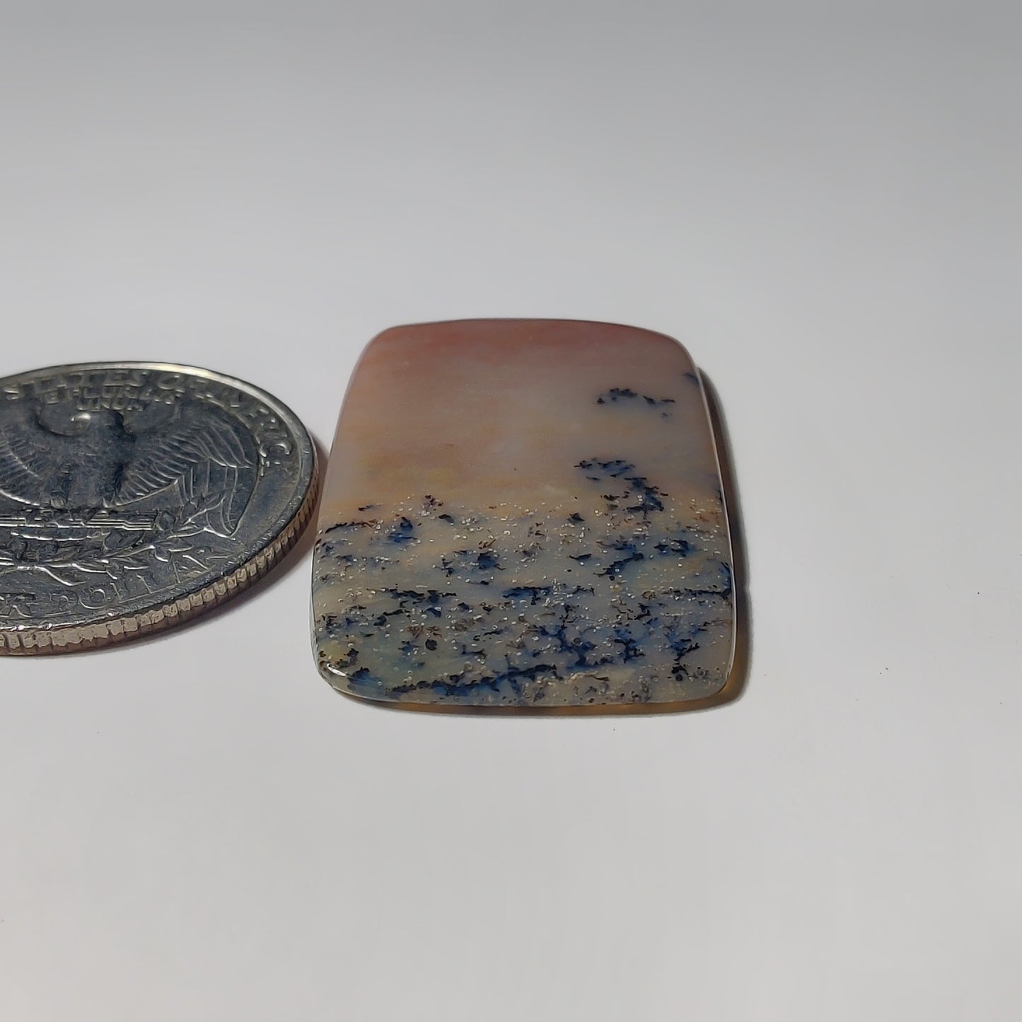 Honey Dendritic Agate