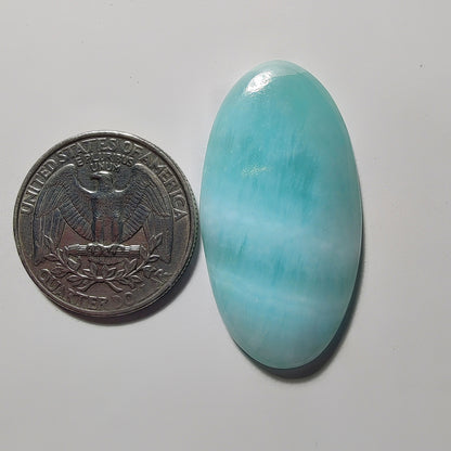 Aragonite gemstone cabochon - natural crystal healing stone for jewelry making by Gemivra