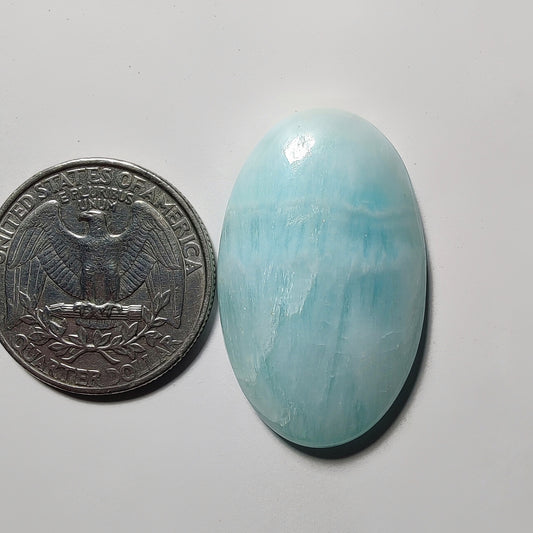 Aragonite gemstone cabochon - natural crystal healing stone for jewelry making by Gemivra