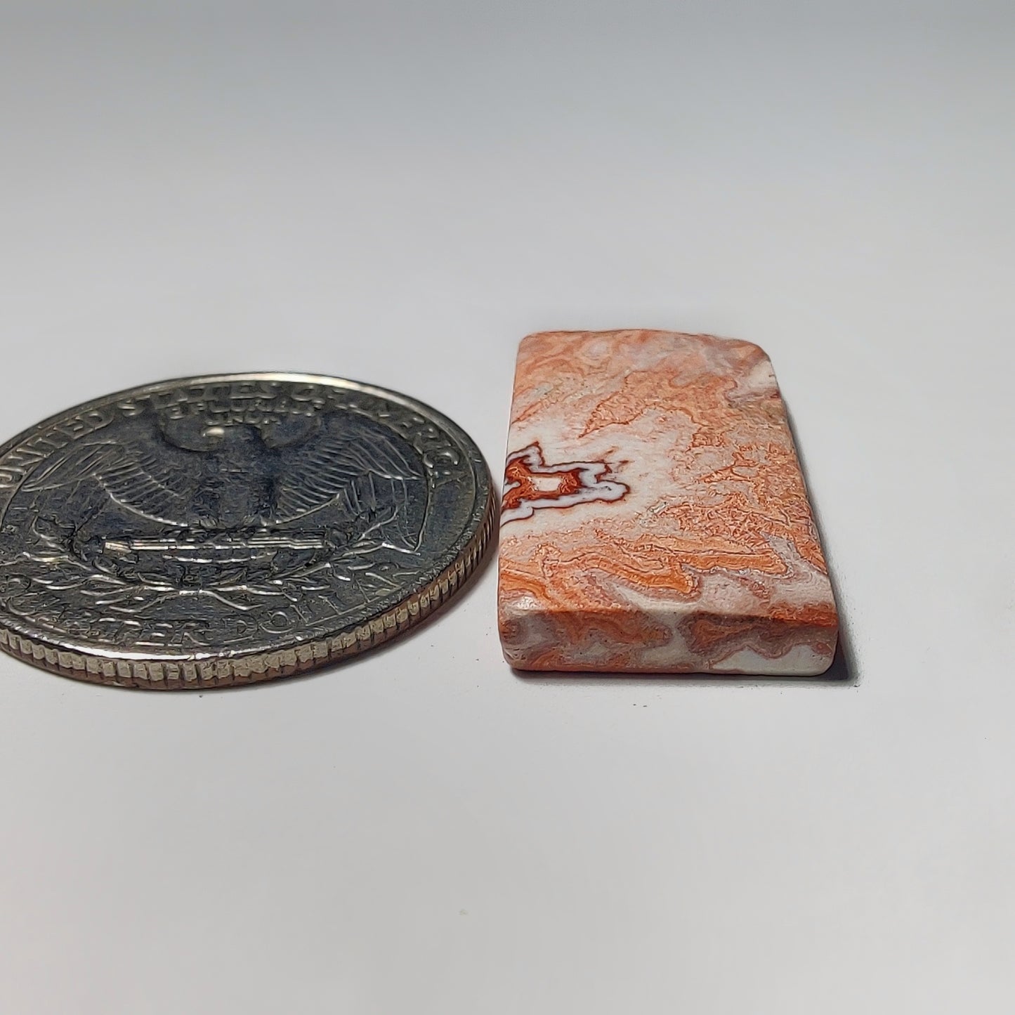 Rosita Jasper gemstone cabochon - natural crystal healing stone for jewelry making by Gemivra